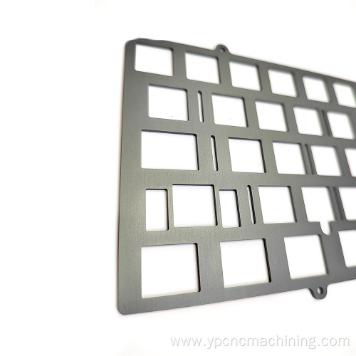 CNC precision metal machining aluminum plastic keyboard